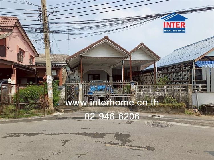 บ้านเดี่ยว 1 ชั้น 45 ตร.ว. หมู่บ้านบัวทองเคหะ ใกล้แม็คโทร สาขาบัวทอง ถนนบางกรวย-ไทรน้อย ถนนกาญจนาภิเษก บางบัวทอง นนทบุรี