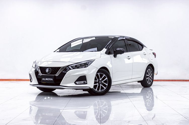 รถ Nissan Almera 1.0 VL สี ขาว