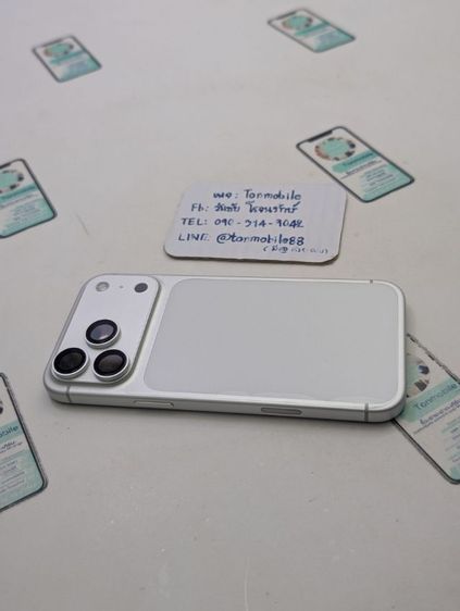ขาย เทิร์น iPhone 17 Pro Max 256 Silver ศูนย์ไทย สภาพใหม่เอี่ยม อุปกรณ์ครบยกกล่อง ประกันยาว 8 เดือน สุขภาพแบต 100 เพียง 44,590 บาท ครับ  รูปที่ 3