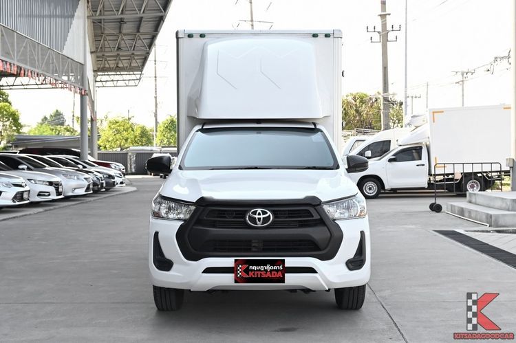 Toyota Hilux Revo 2020 2.4 Entry Pickup ดีเซล ไม่ติดแก๊ส เกียร์ธรรมดา ขาว รูปที่ 2