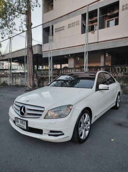 รถ Mercedes-Benz C-Class C200 CGI สี ขาว