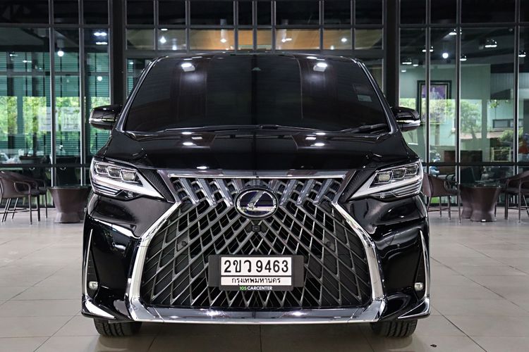 Lexus LM300h 2022 Executive 7-Seater Utility-car ไฮบริด ไม่ติดแก๊ส เกียร์อัตโนมัติ ดำ รูปที่ 2