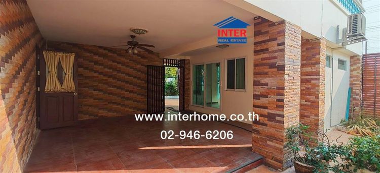 บ้านเดี่ยว 2 ชั้น 67 ตร.ว. หมู่บ้านมณีรินทร์ เลคแอนด์ลากูน รังสิต-ปทุมธานี ถนนรังสิต-ปทุมธานี ถนนติวานนท์ เมืองปทุมธานี ปทุมธานี รูปที่ 3