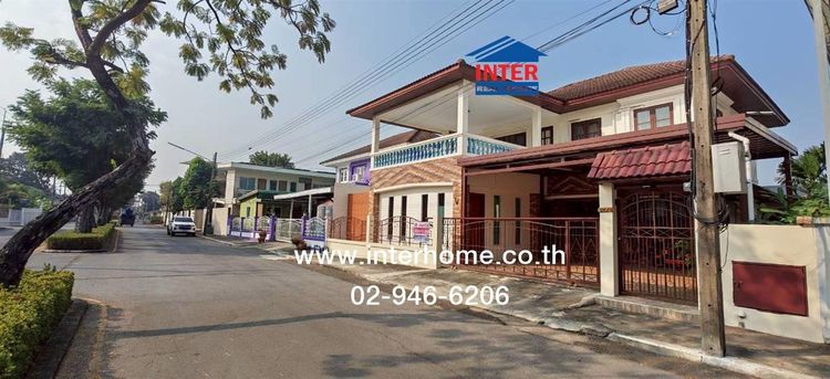 บ้านเดี่ยว 2 ชั้น 67 ตร.ว. หมู่บ้านมณีรินทร์ เลคแอนด์ลากูน รังสิต-ปทุมธานี ถนนรังสิต-ปทุมธานี ถนนติวานนท์ เมืองปทุมธานี ปทุมธานี รูปที่ 2