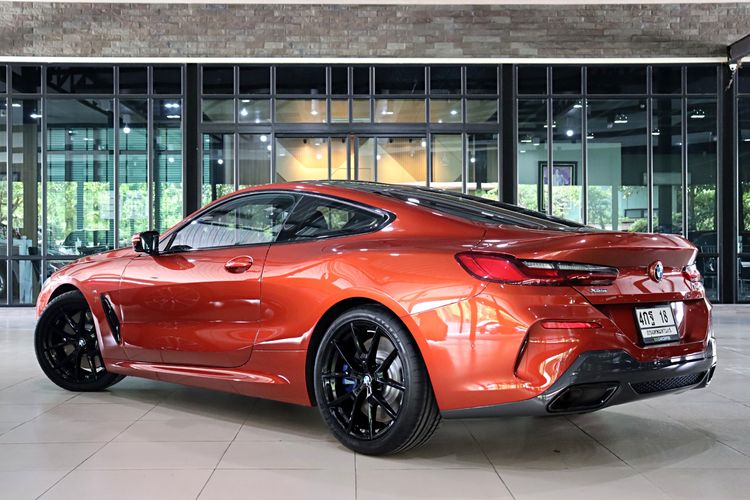 BMW Series 8 2019 840d Sedan ดีเซล ไม่ติดแก๊ส เกียร์อัตโนมัติ ส้ม รูปที่ 4