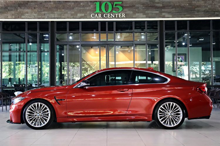 BMW Series 4 2017 430i Sedan เบนซิน ไม่ติดแก๊ส เกียร์อัตโนมัติ ส้ม รูปที่ 3