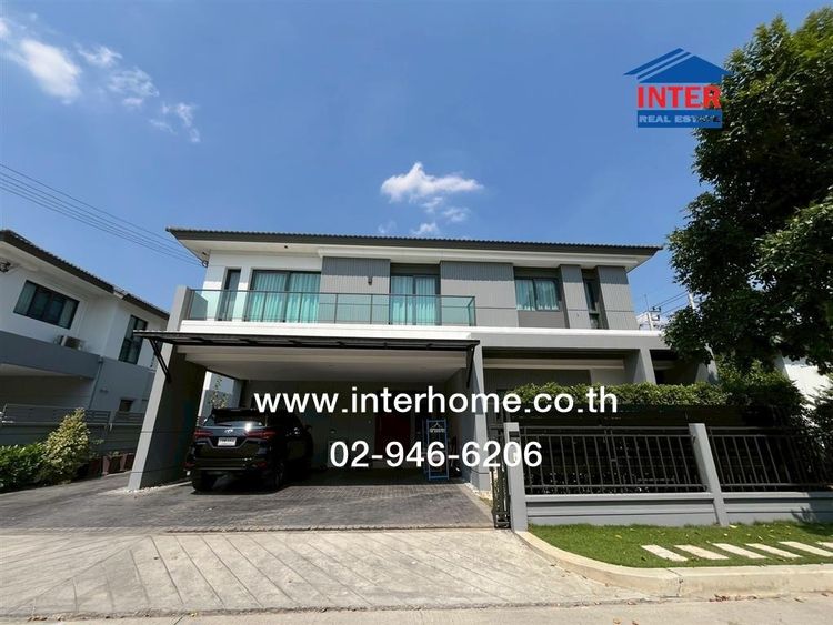 บ้านเดี่ยว 2 ชั้น 117 ตร.ว. หมู่บ้านเดอะเซนโทร ทวีวัฒนา โครงการ1 ถนนทวีวัฒนา ถนนเพชรเกษม เขตหนองแขม กรุงเทพมหานคร รูปที่ 2