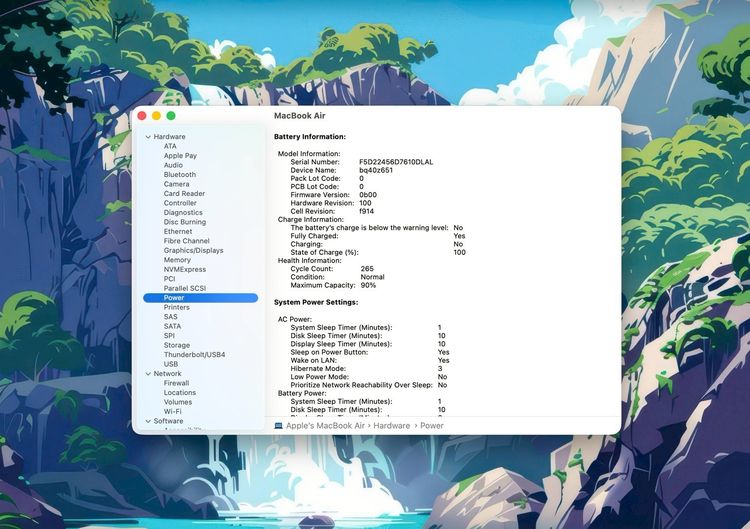 MacBook Air 13.6-inch M2 2022 Ram8GB SSD256GB Midnight รูปที่ 13