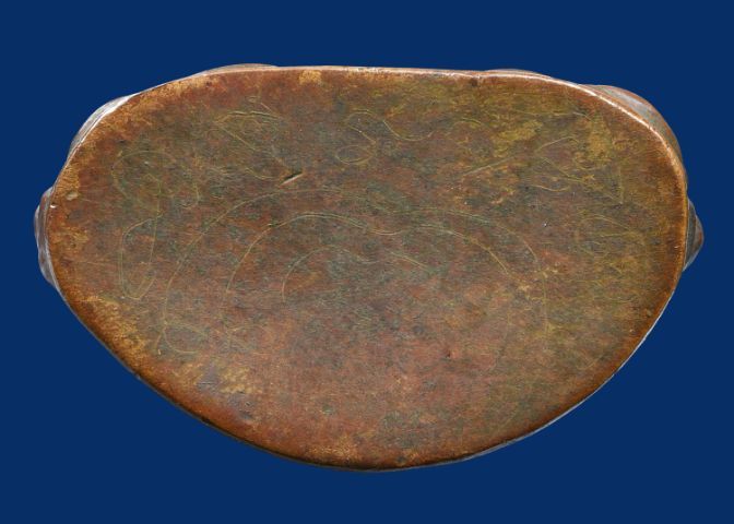 พระกริ่งน้ำท่วม วัดสุทัศนเทพวราราม ปี 2485 เนื้อแดง พิมพ์แต่ง ก้นจาร รูปที่ 2