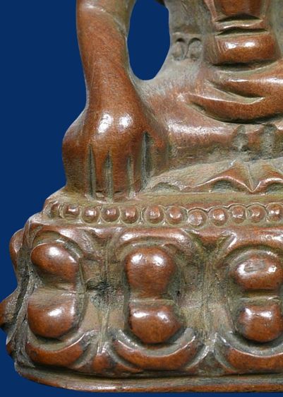 พระกริ่งน้ำท่วม วัดสุทัศนเทพวราราม ปี 2485 เนื้อแดง พิมพ์แต่ง ก้นจาร รูปที่ 13