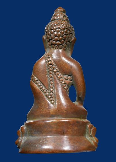 พระกริ่งน้ำท่วม วัดสุทัศนเทพวราราม ปี 2485 เนื้อแดง พิมพ์แต่ง ก้นจาร รูปที่ 15