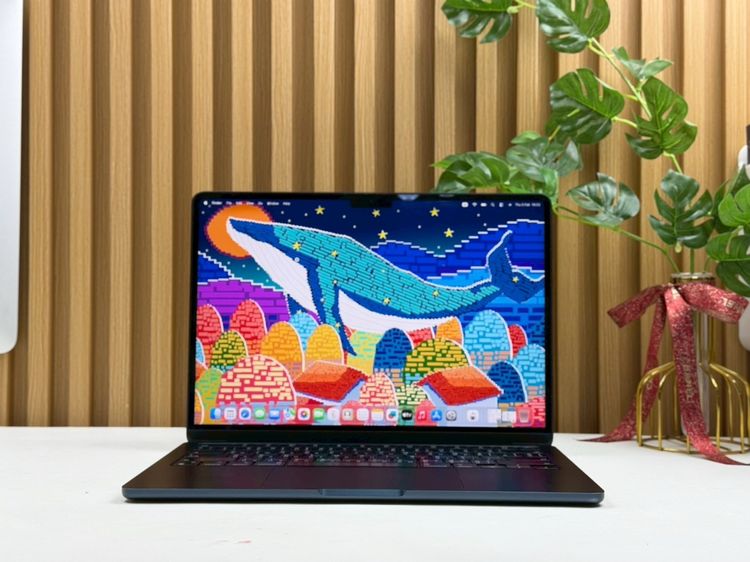 Apple แมค โอเอส 8 กิกะไบต์ อื่นๆ ไม่ใช่ MacBook Air 13.6-inch M2 2022 Ram8GB SSD256GB Midnight