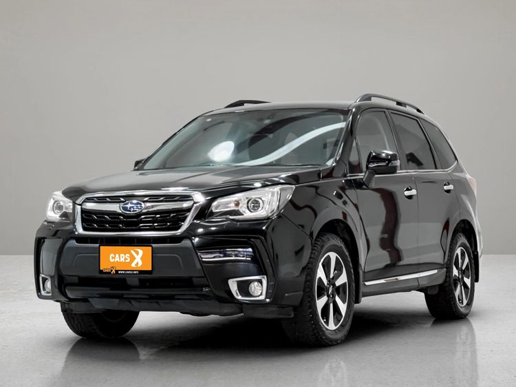 Subaru Forester 2016 2.0 i-P 4WD Utility-car เบนซิน ไม่ติดแก๊ส เกียร์อัตโนมัติ ดำ