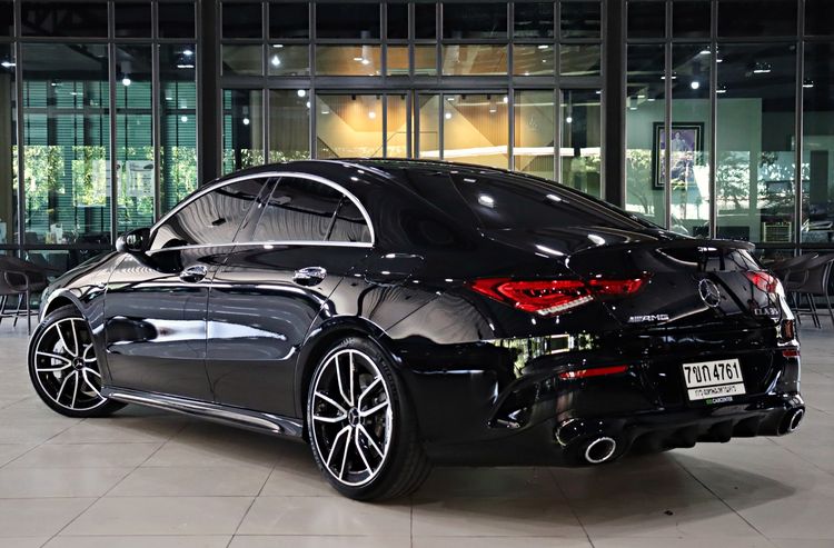 Mercedes-Benz CLA-Class 2022 CLA35 Sedan เบนซิน ไม่ติดแก๊ส เกียร์อัตโนมัติ ดำ รูปที่ 4