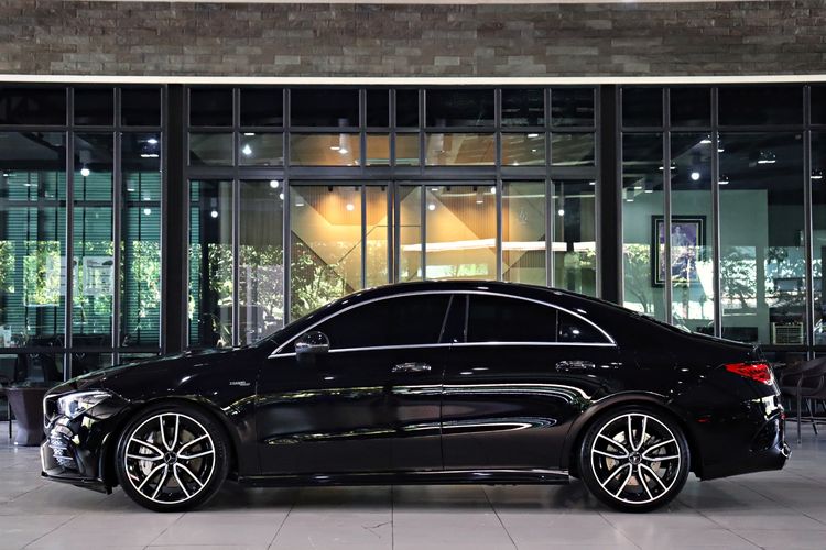 Mercedes-Benz CLA-Class 2022 CLA35 Sedan เบนซิน ไม่ติดแก๊ส เกียร์อัตโนมัติ ดำ รูปที่ 3