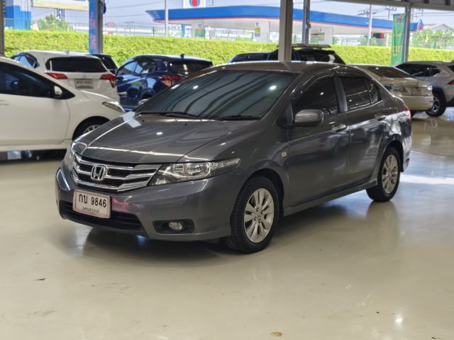 Honda City 2013 1.5 V Sedan เบนซิน ไม่ติดแก๊ส เกียร์อัตโนมัติ เทา