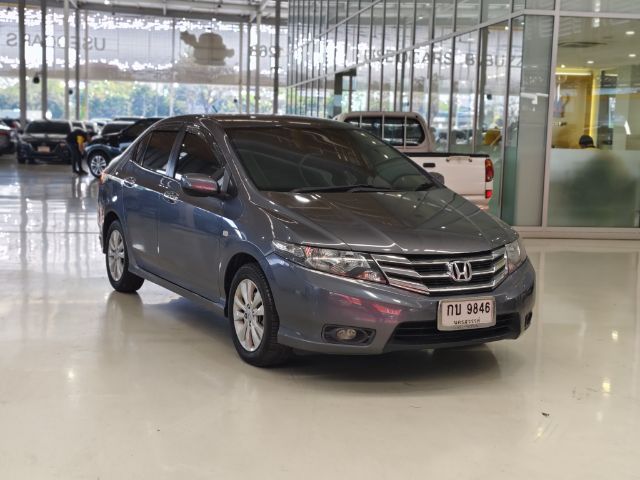 Honda City 2013 1.5 V Sedan เบนซิน ไม่ติดแก๊ส เกียร์อัตโนมัติ เทา รูปที่ 3