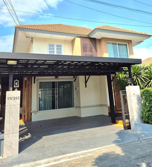 ขายบ้านเดี่ยว 2 ชั้น ลลิล อินเตอร์พาร์ค พระราม 2-เอกชัย หลังมุม ตกแต่งใหม่ทั้งหลัง  