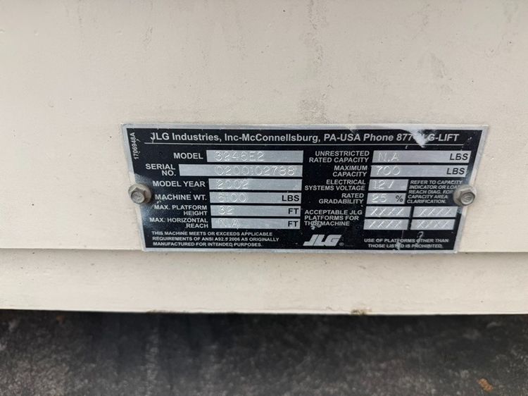 JLG Scissor lift - 3246E2 ลิฟท์ ขากรรไกร 10 เมตร by OEK 098-5625920 รูปที่ 6