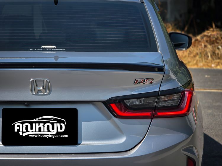 Honda City 2020 1.0 RS Sedan เบนซิน ไม่ติดแก๊ส เกียร์อัตโนมัติ บรอนซ์เงิน รูปที่ 4