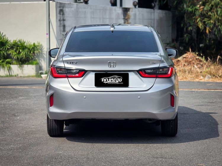 Honda City 2021 1.0 SV Sedan เบนซิน ไม่ติดแก๊ส เกียร์อัตโนมัติ เทา รูปที่ 4