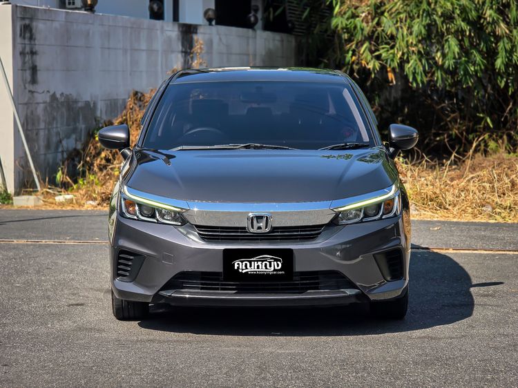 Honda City 2020 1.0 S Sedan เบนซิน ไม่ติดแก๊ส เกียร์อัตโนมัติ เทา รูปที่ 3