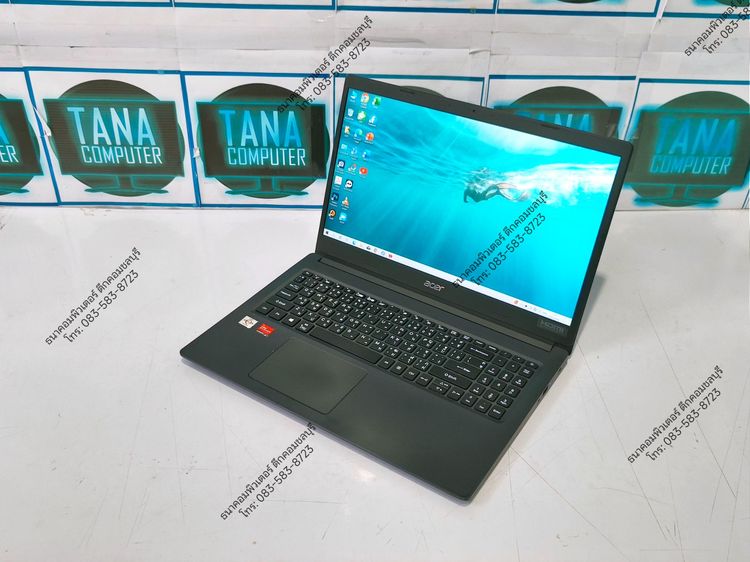 โน๊ตบุคเล่นเกมส์มือสอง Acer AMD Athlon 3050U Ram4GB SSD120GB รูปที่ 5