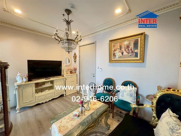 คอนโดมิเนียม 29.97 ตร.ม. เดอะโพลิแทน อควา ติดแม่น้ำเจ้าพระยา ใกล้ตลาดต้นสัก ซอยนนทบุรี15 ถนนรัตนาธิเบศร์ ถนนสนามบินน้ำ เมืองนนทบุรี นนทบุรี รูปที่ 3