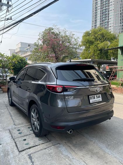 Mazda CX-8 2019 2.2 XDL Exclusive 4WD Utility-car ดีเซล เกียร์อัตโนมัติ เทา รูปที่ 4