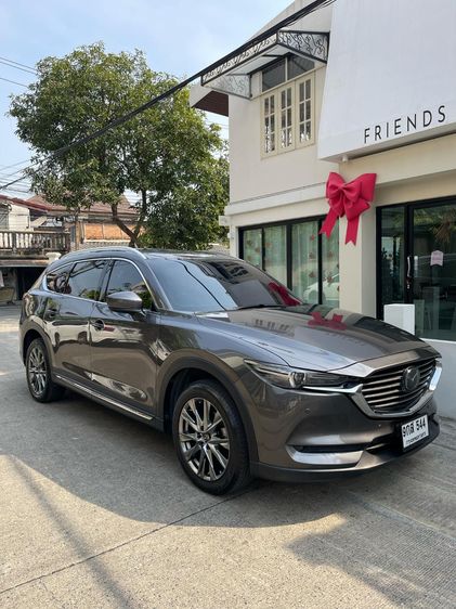 รถ Mazda CX-8 2.2 XDL Exclusive 4WD สี เทา