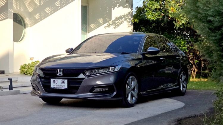 รถ Honda Accord 1.5 Turbo EL สี เทา