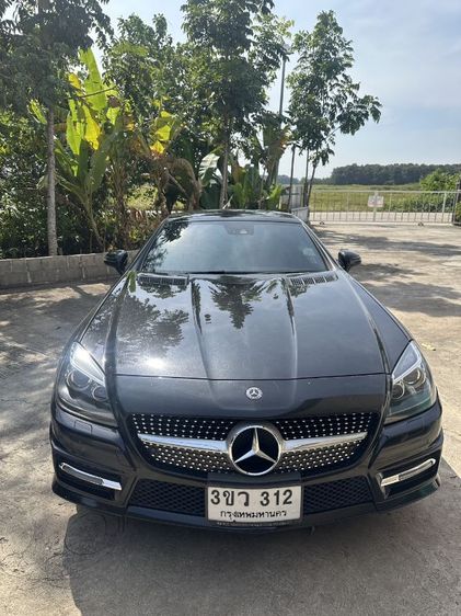 Mercedes-Benz SLK-Class 2013 SLK200 AMG Sedan เบนซิน ไม่ติดแก๊ส เกียร์อัตโนมัติ ดำ รูปที่ 4