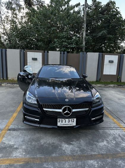 Mercedes-Benz SLK-Class 2013 SLK200 AMG Sedan เบนซิน ไม่ติดแก๊ส เกียร์อัตโนมัติ ดำ รูปที่ 3