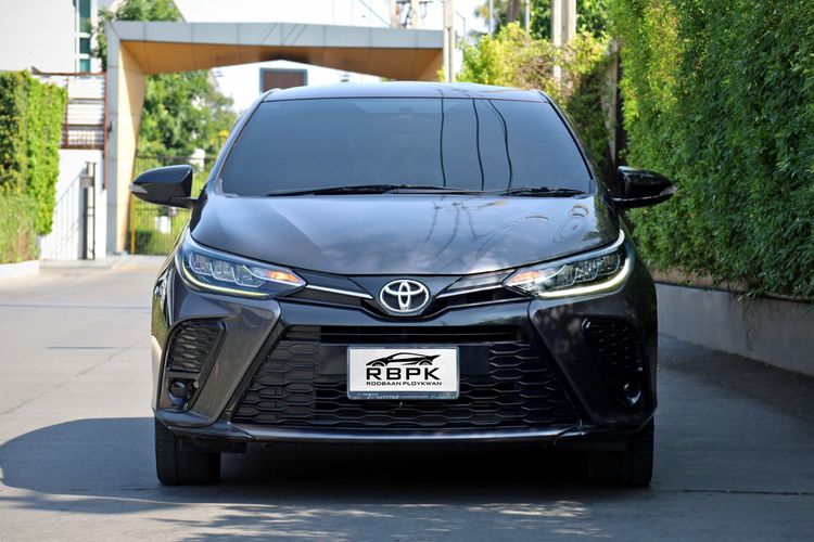Toyota Yaris 2021 1.2 Sport Sedan เบนซิน ไม่ติดแก๊ส เกียร์อัตโนมัติ เทา รูปที่ 3