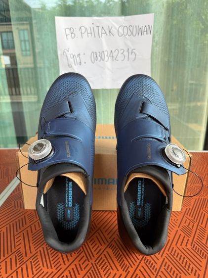 รองเท้าจักรยานเสือหมอบ SHIMANO RC502 พร้อม คลีท SHIMANO SPD เบอร์ 42 (26.5cm) รูปที่ 2
