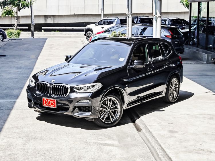 BMW X3 2021 2.0 xDrive30e M Sport 4WD Utility-car ดีเซล เกียร์อัตโนมัติ ดำ รูปที่ 2