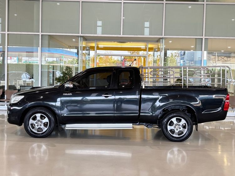 Toyota Hilux Vigo Champ 2011 Smart Cab 2.5 E Pickup ดีเซล เกียร์ธรรมดา ดำ รูปที่ 3