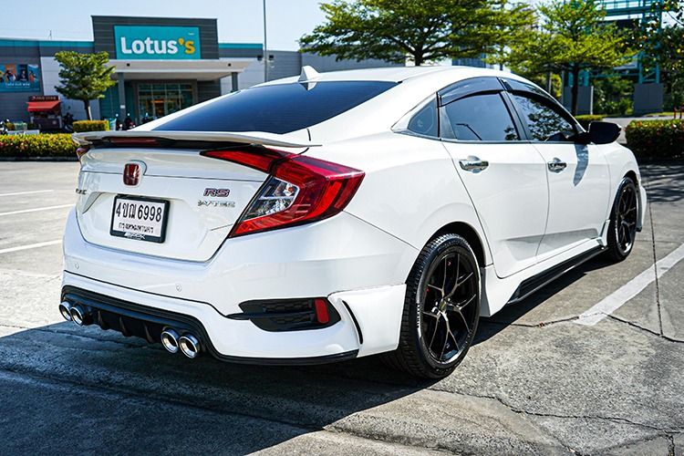 Honda Civic 2020 1.8 EL i-VTEC Sedan เบนซิน เกียร์อัตโนมัติ ขาว รูปที่ 3