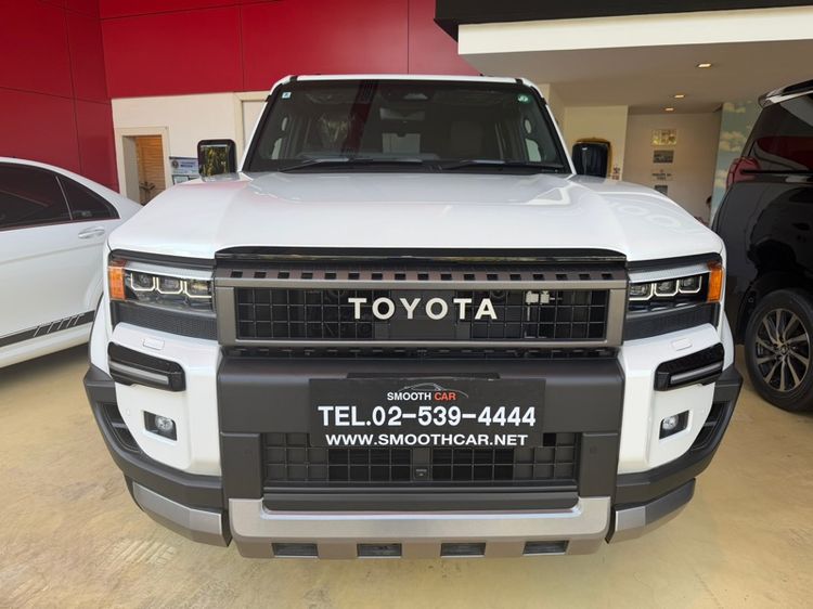 Toyota Land Cruiser Prado 2025 3.0 D4D 4WD Utility-car ดีเซล ไม่ติดแก๊ส เกียร์อัตโนมัติ ขาว รูปที่ 2