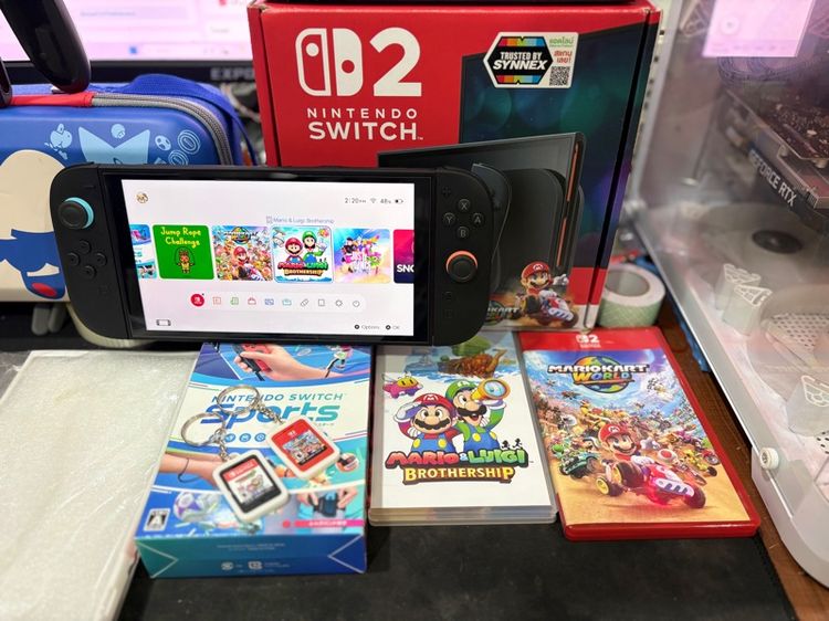 nintendo switch 2 mario kart  พร้อมเกมส์อีก 2 แผ่น รูปที่ 5