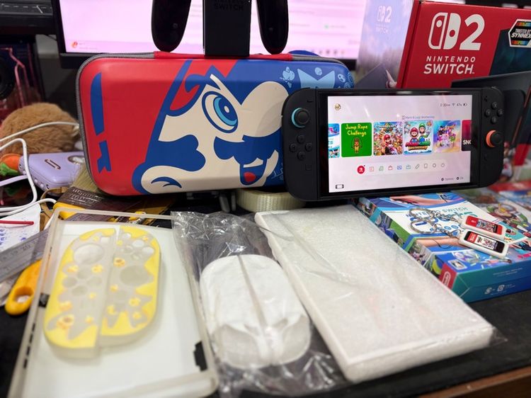nintendo switch 2 mario kart  พร้อมเกมส์อีก 2 แผ่น รูปที่ 2