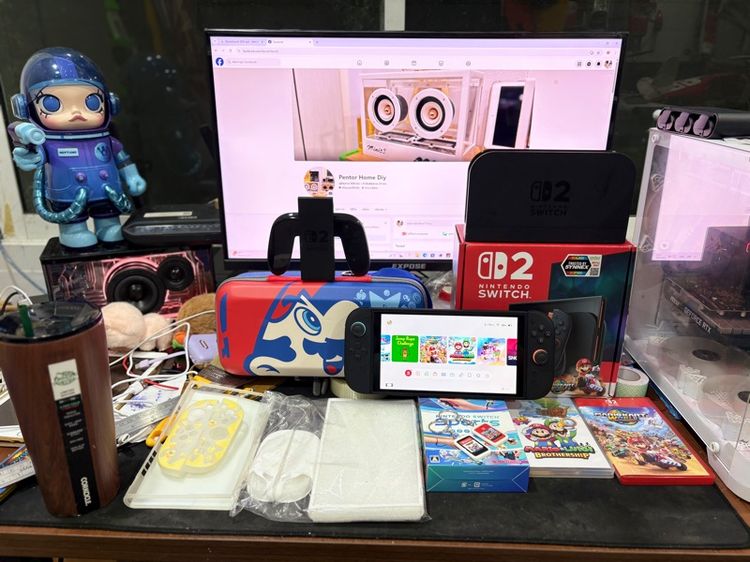 nintendo switch 2 mario kart  พร้อมเกมส์อีก 2 แผ่น รูปที่ 8