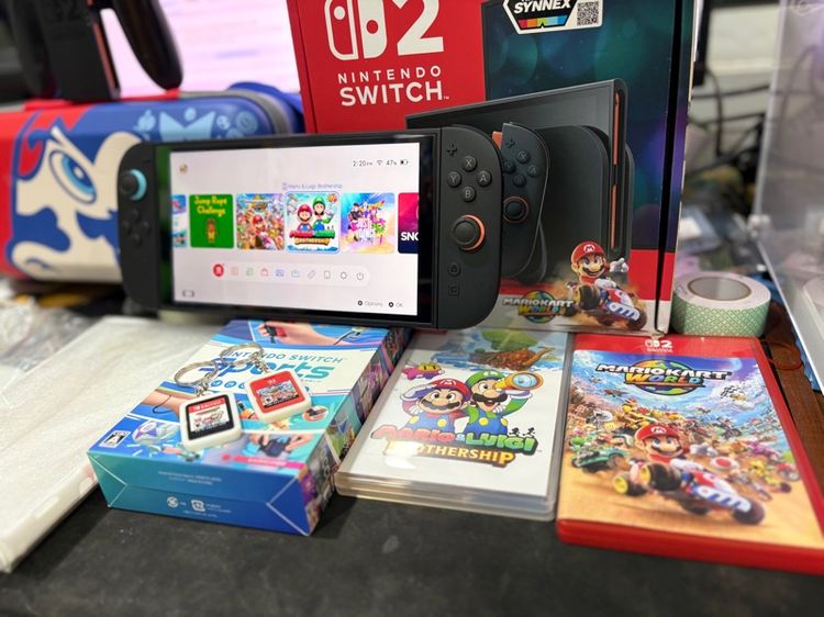 nintendo switch 2 mario kart  พร้อมเกมส์อีก 2 แผ่น รูปที่ 3