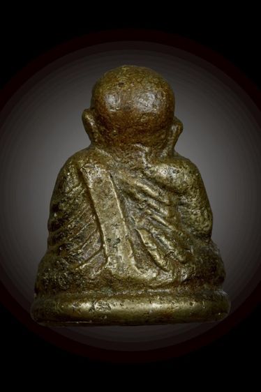 รูปหล่อหลวงพ่อเงิน วัดบางคลาน รุ่น ปืนแตก พิมพ์ไตรมาสสวยแท้ดูง่าย รูปที่ 2