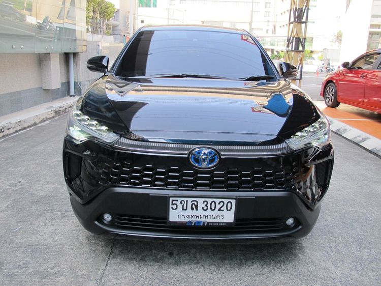 Toyota Corolla Cross 2024 1.8 Hybrid Premium Sedan ไฮบริด ไม่ติดแก๊ส เกียร์อัตโนมัติ ดำ รูปที่ 3