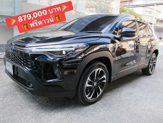2024 TOYOTA COROLLA CROSS 1.8 HEV PREMUIM AUTO สีดำ ปุ่มSTART