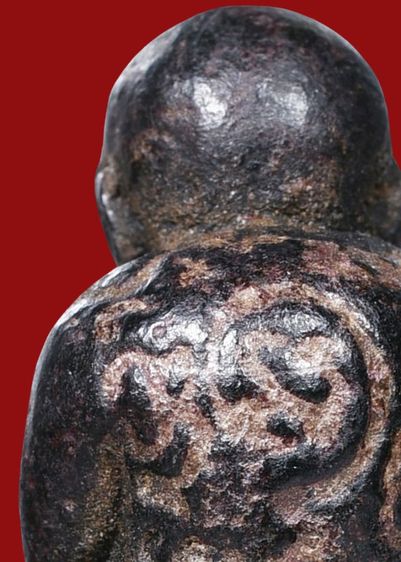 พระปิดตาหลวงพ่อครน วัดบางแซะ เนื้อผงจุ่มรัก ยุคแรกๆ รูปที่ 15