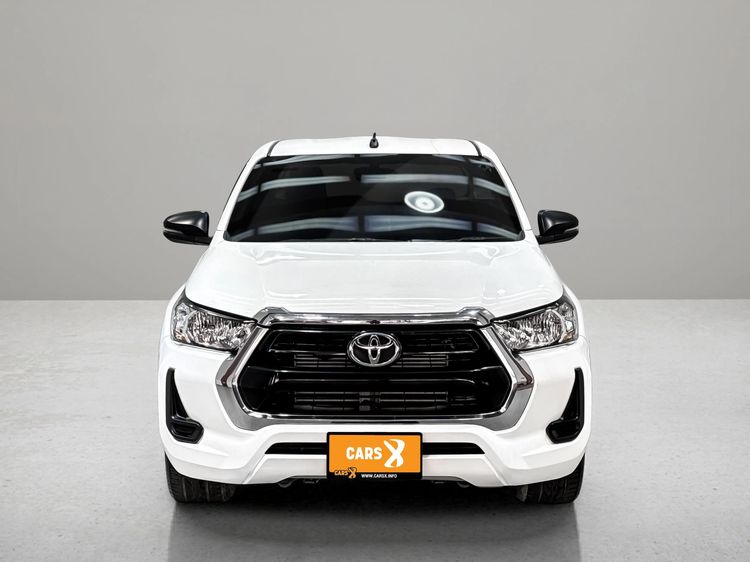 Toyota Hilux Revo 2021 Smart Cab 2.4 Mid Prerunner Pickup ดีเซล ไม่ติดแก๊ส เกียร์ธรรมดา ขาว รูปที่ 2