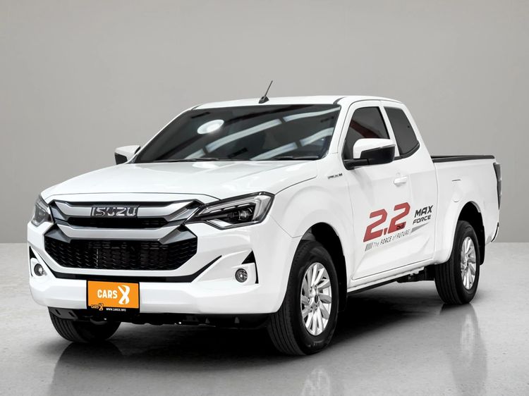 Isuzu D-MAX 2024 MaxForce Spacecab 2.2 Ddi L Pickup ดีเซล ไม่ติดแก๊ส เกียร์อัตโนมัติ ขาว