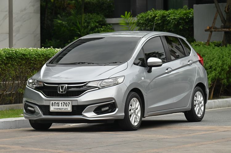 รถ Honda Jazz 1.5 V+ สี บรอนซ์เงิน